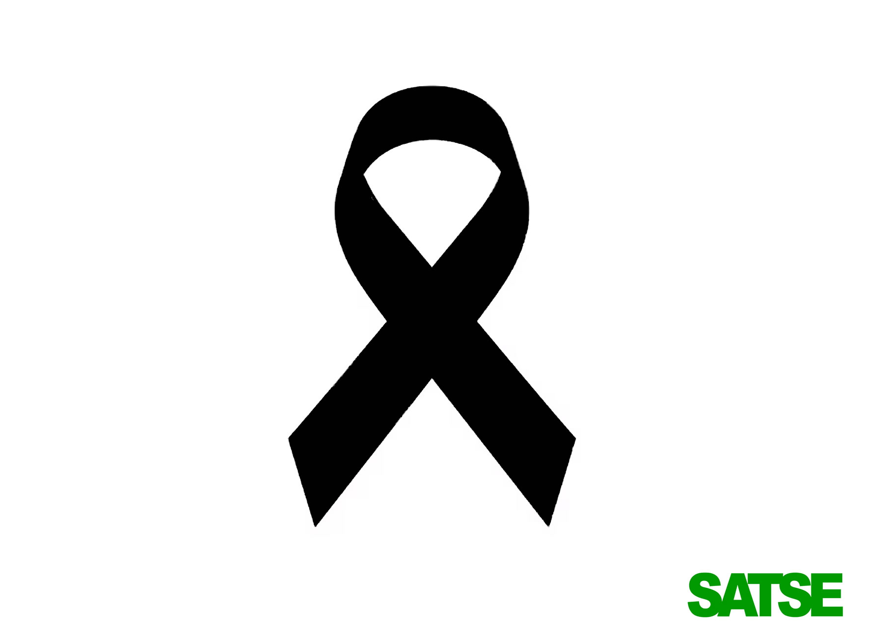 lazo negro por la enfermera asesinada